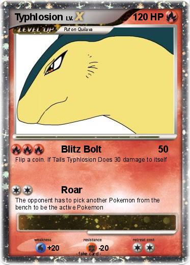 Pokemon Typhlosion