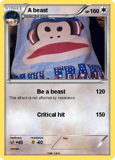 Pokemon A beast