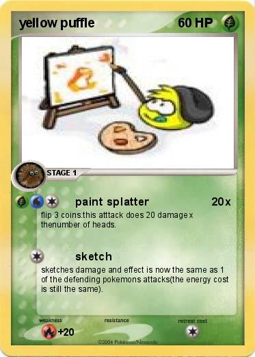 Pokemon yellow puffle