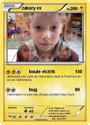 Pokemon zakary ex
