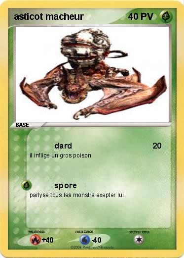 Pokemon asticot macheur