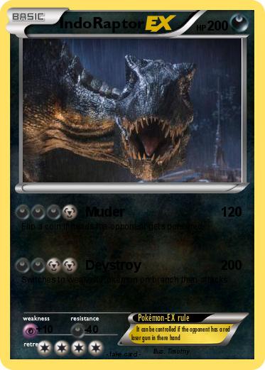 Pokemon IndoRaptor