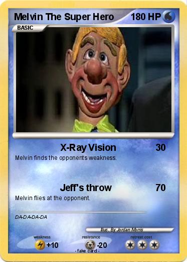 Pokemon Melvin The Super Hero