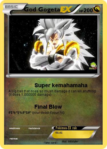 Pokemon God Gogeta