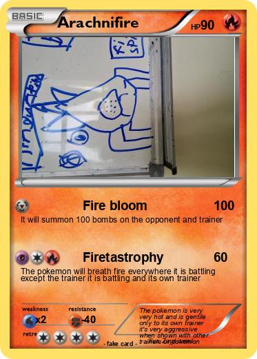 Pokemon Arachnifire