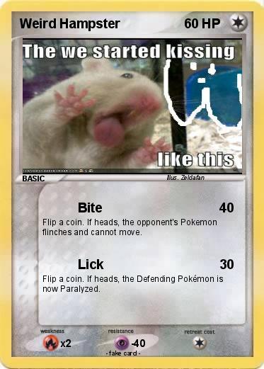 Pokemon Weird Hampster