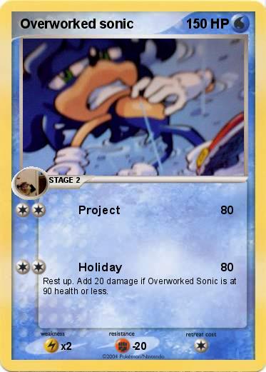 Pokemon Overworked sonic