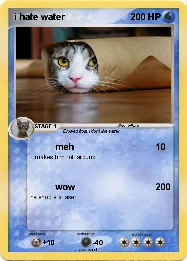 Pokemon i hate water