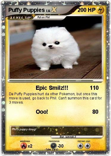 Pokemon Puffy Puppies