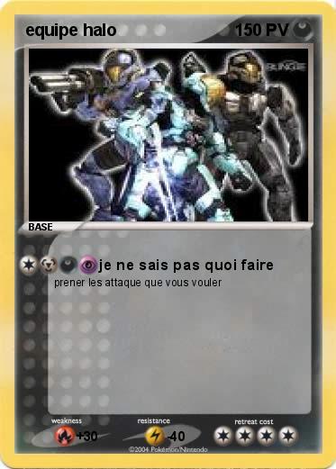 Pokemon equipe halo