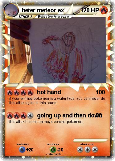 Pokemon heter meteor ex