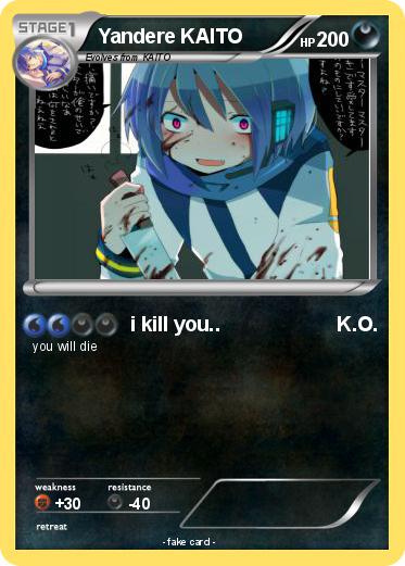 Pokemon Yandere KAITO