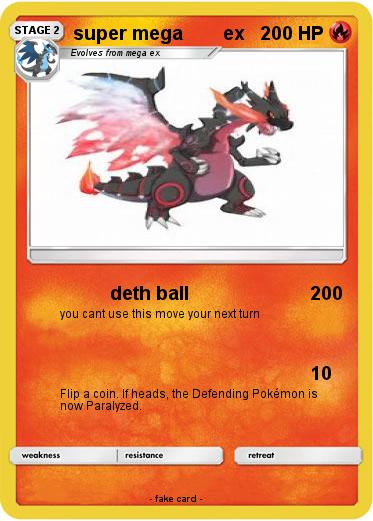 Pokemon super mega        ex