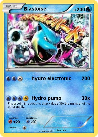 Pokemon Blastoise