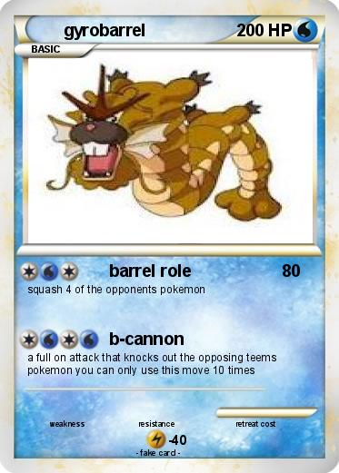 Pokemon gyrobarrel