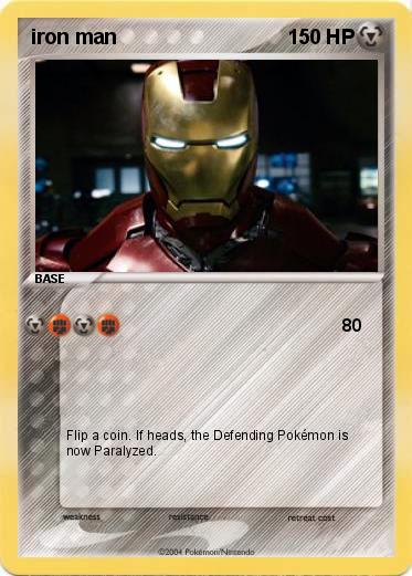 Pokemon iron man  