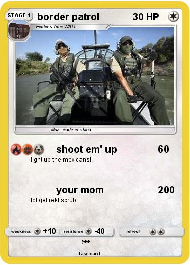 Pokemon border patrol