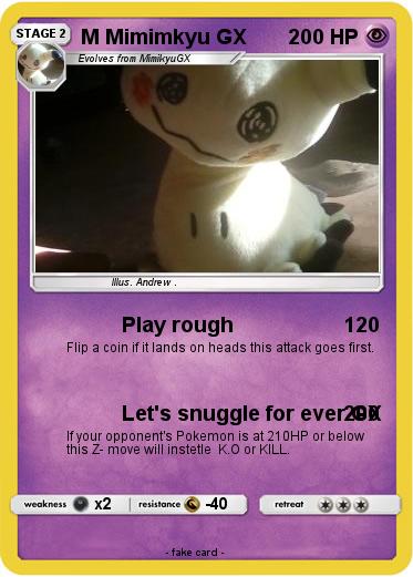 Pokemon M Mimimkyu GX