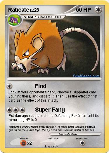 Pokemon Raticate