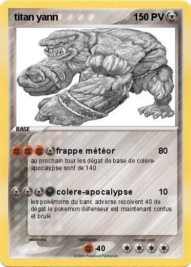 Pokemon titan yann