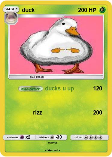 Pokemon duck