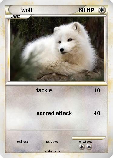 Pokemon wolf