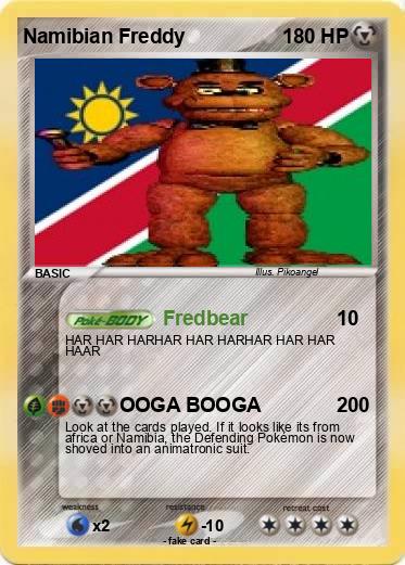 Pokemon Namibian Freddy