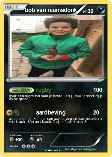Pokemon bob van raamsdonk