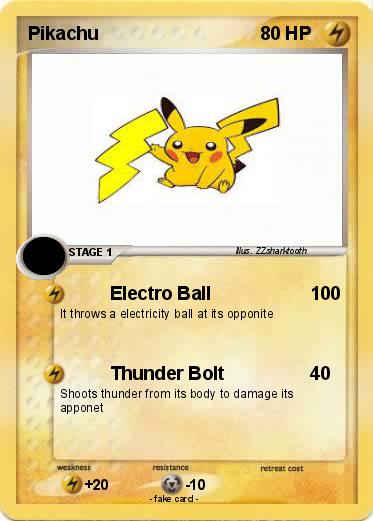 Pokemon Pikachu