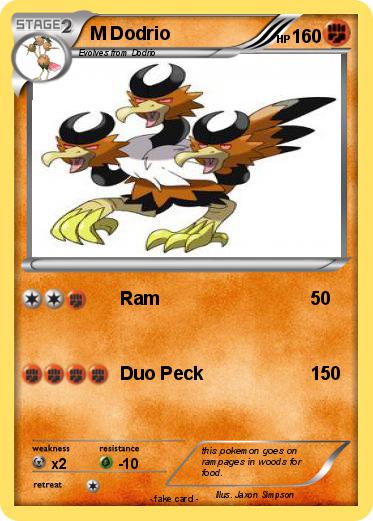 Pokemon M Dodrio