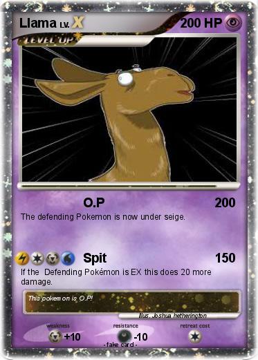 Pokemon Llama