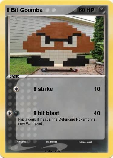Pokemon 8 Bit Goomba