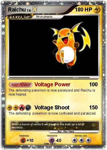 Pokemon Raichu