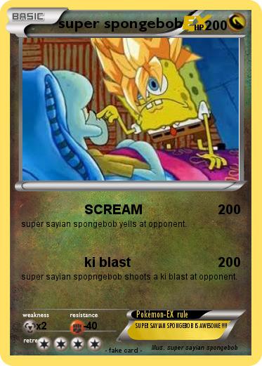 Pokemon super spongebob