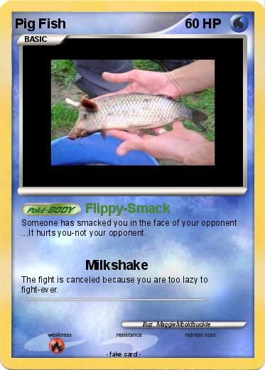 Pokemon Pig Fish