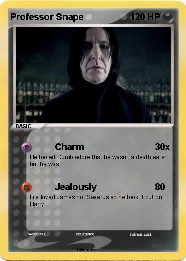 Pokemon Professor Snape