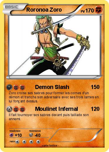 Pokemon Roronoa Zoro