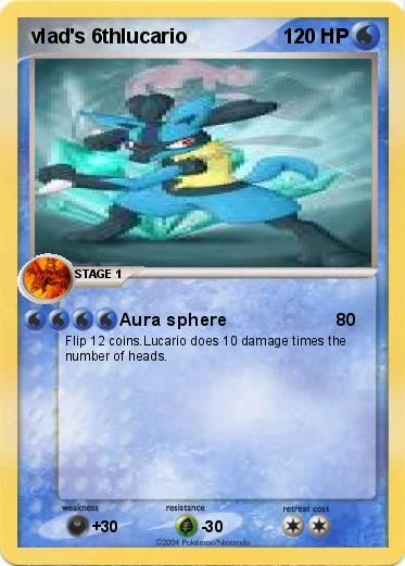 Pokemon vlad's 6thlucario