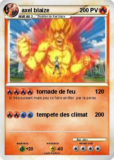 Pokemon axel blaize