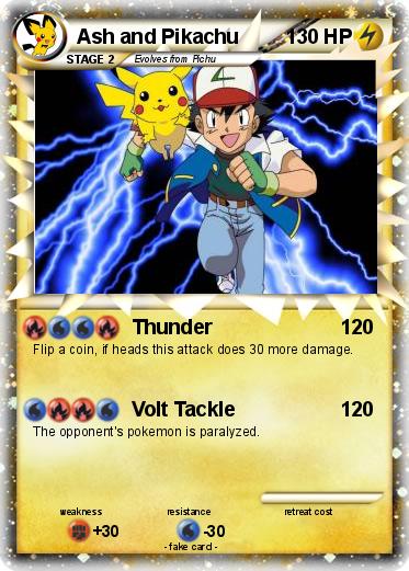 Pokemon Ash and Pikachu