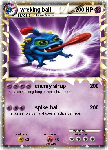 Pokemon wreking ball