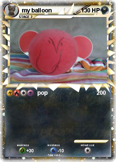 Pokemon my balloon