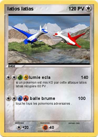Pokemon latios latias                                         