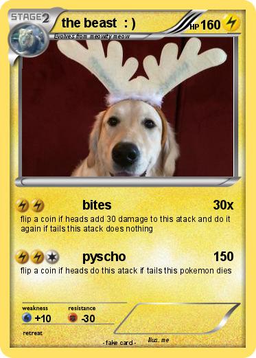 Pokemon the beast  : )