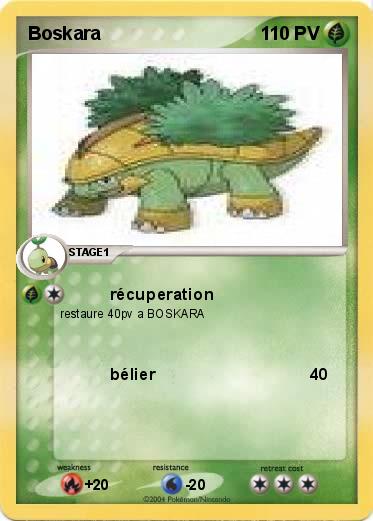 Pokemon Boskara