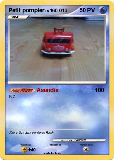 Pokemon Petit pompier