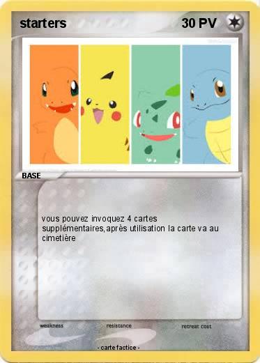 Pokemon starters