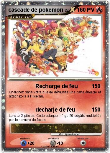 Pokemon cascade de pokemon