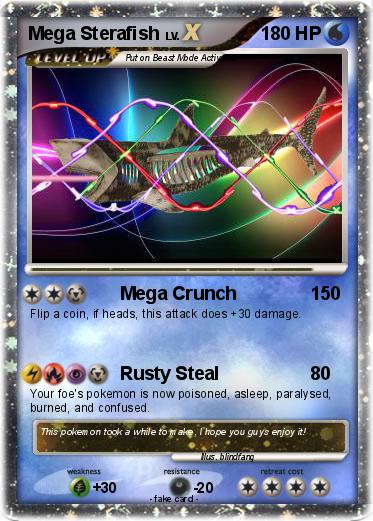 Pokemon Mega Sterafish