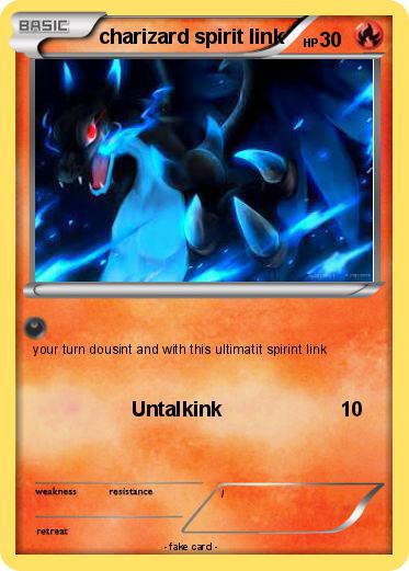 Pokemon charizard spirit link